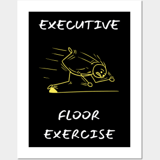 Executive floor exercise Posters and Art